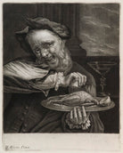 Man Squeezing a Lemon NPG D11860
