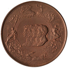 Waterloo Medal obverse (King George IV; Francis I, Emperor of Austria; Alexander I, Tsar of Russia; Frederick William III, King of Prussia) NPG D7214