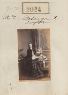 Madame Desange with her daughter NPG Ax51414
