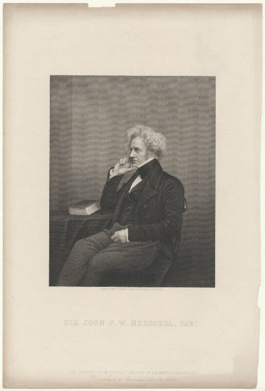 Sir john frederick william herschel, 1st bt npg d35723