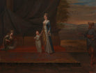 Lady Mary Wortley Montagu with her son, Edward Wortley Montagu, and attendants NPG 3924