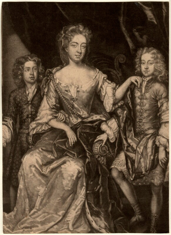 James scott, earl of dalkeith; anna scott, duchess of monmouth and duchess of buccleuch; henry scott, 1st earl of deloraine npg d10986