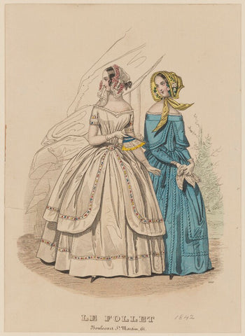 'Toilette de soirée et toilette de ville', September 1842 NPG D47905