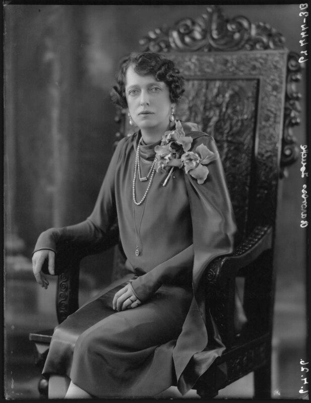 Mary cecil frankland (née curzon), 17th baroness zouche of haryngworth npg x34987