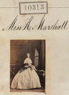Miss H. Marshall NPG Ax60027