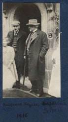 Julian Vinogradoff (née Morrell); Maynard Keynes, Baron Keynes; Augustine Birrell NPG Ax140424