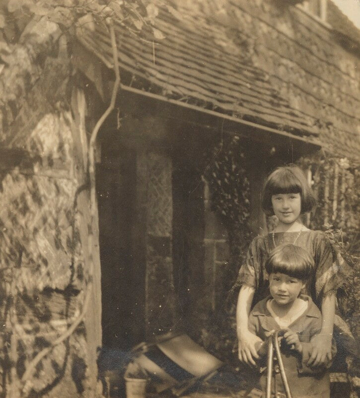 Christopher strachey; barbara strachey npg ax160867