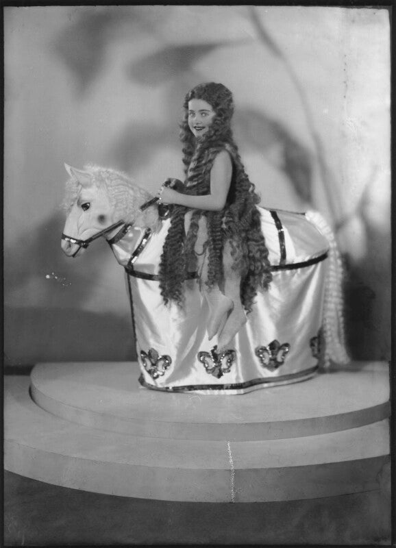 Diana myrna loudan (née spencer lewis) as lady godiva npg x155184