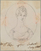 Louisa (née Beresford, later Hope), Viscountess Beresford when Mrs Hope NPG D17612