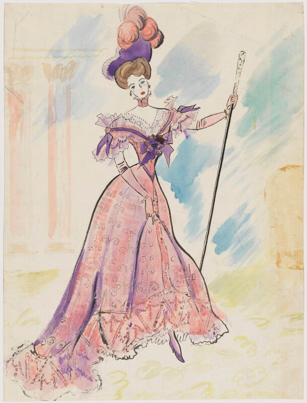 Costume design (unknown sitter) npg d3620