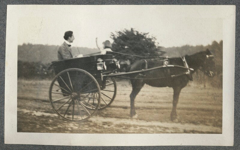 Philip edward morrell; julian vinogradoff (née morrell) npg ax140348