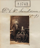Dr Sanderson; Mrs Sanderson NPG Ax63372