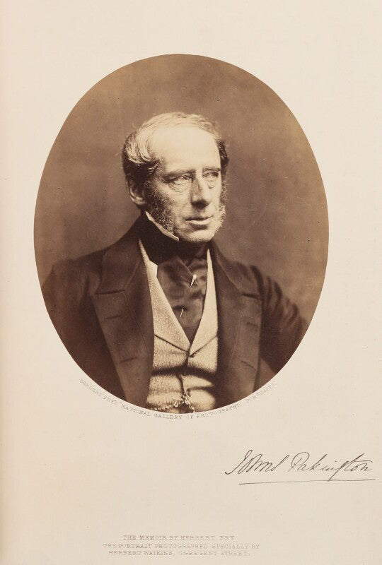 John somerset pakington, 1st baron hampton npg ax7914