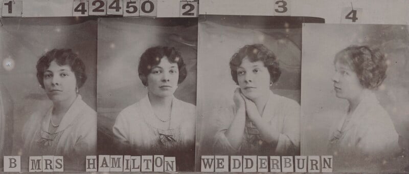 Mrs hamilton wedderburn npg ax136942