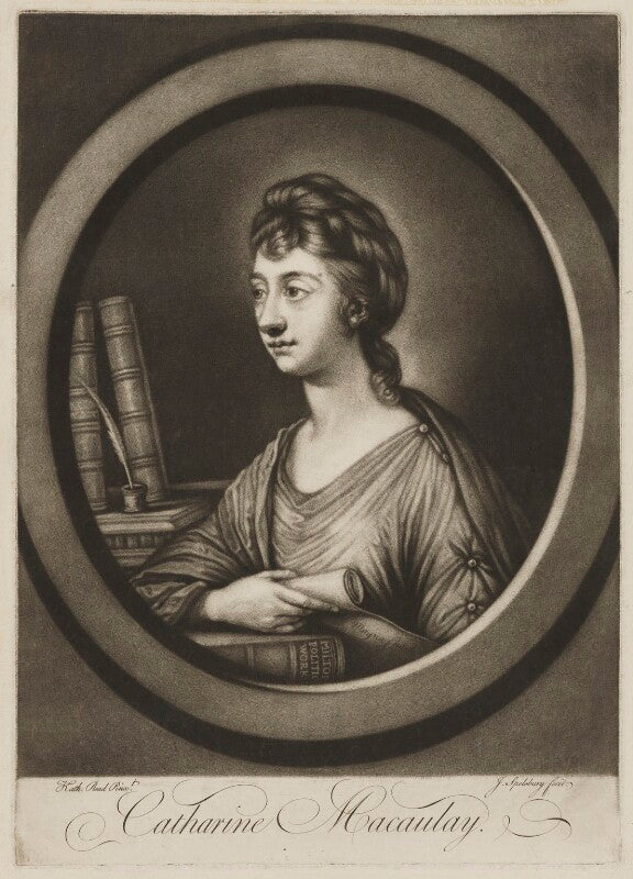 Catharine macaulay (née sawbridge) npg d13745