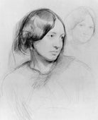 Unknown woman, formerly known as George Eliot NPG 2210