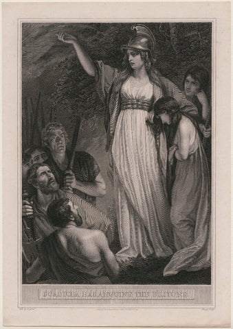 Boadicea Haranguing the Britons (called Boudicca (Boadicea)) NPG D11080