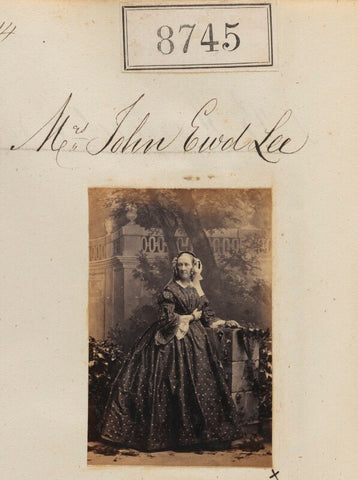 Anne Lee (née Gravely) ('Mrs John Edward Lee') NPG Ax58568