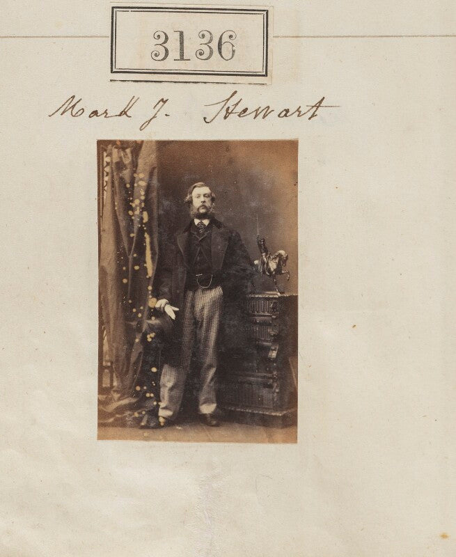 Possibly sir mark john mactaggart stewart, 1st bt npg ax52536