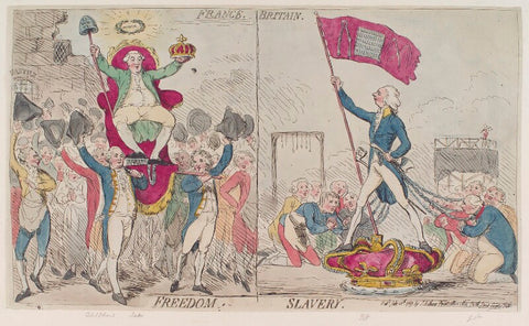 'France freedom Britain slavery' NPG D12406