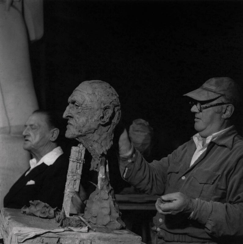 Somerset maugham; jacob epstein npg x136753