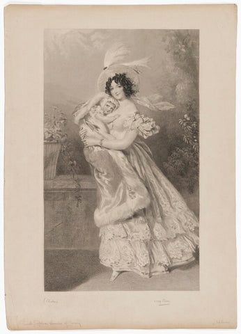 Sarah Sophia Child-Villiers (née Fane), Countess of Jersey NPG D36513