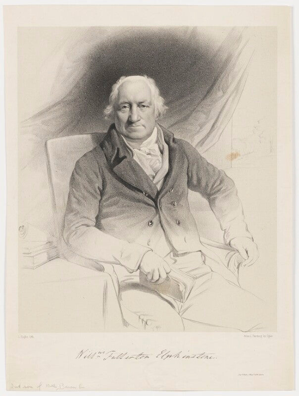 Hon. william fullerton elphinstone npg d36170