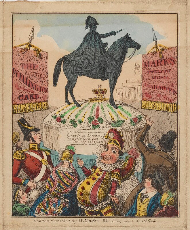 Arthur wellesley, 1st duke of wellington ('the wellington cake') npg d46057