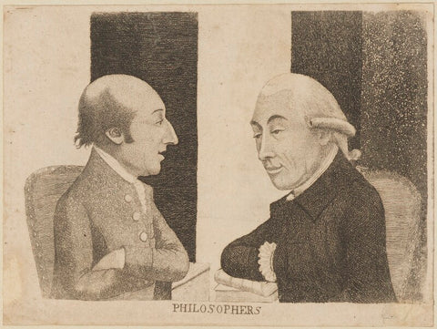 'Philosophers' (James Hutton; Joseph Black) NPG D14215