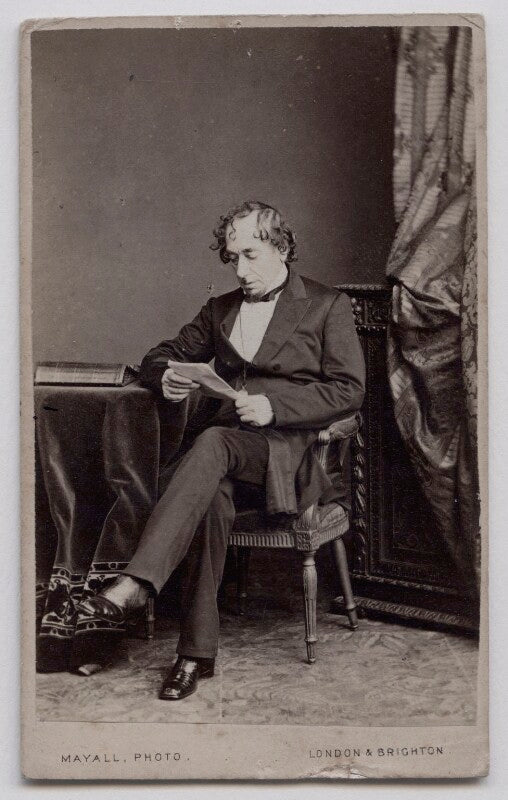 Benjamin disraeli, earl of beaconsfield npg x137556