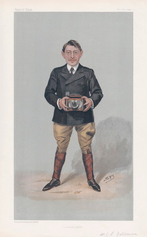 Charles sydney goldman ('men of the day. no. 906. "a self made african."') npg d45207