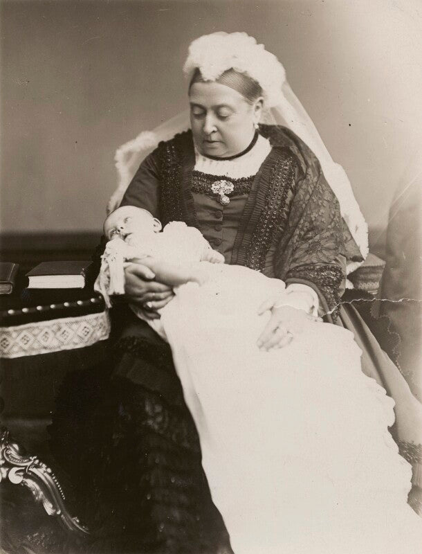 Margaret, crown princess of sweden; queen victoria npg x158993