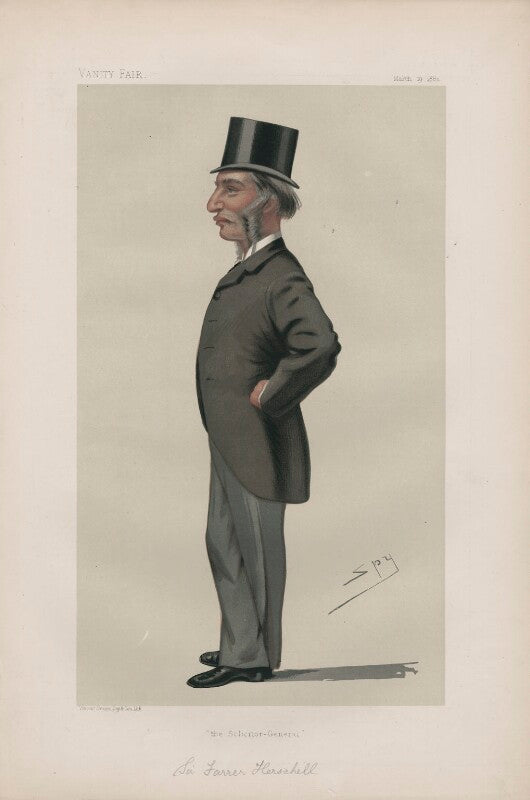 Farrer herschell, 1st baron herschell ('statesmen. no. 353.') npg d44004