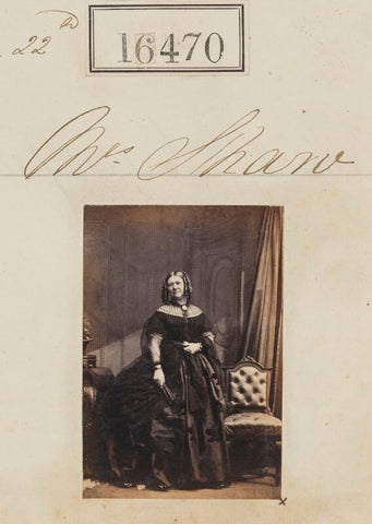 Mrs Shaw NPG Ax64382