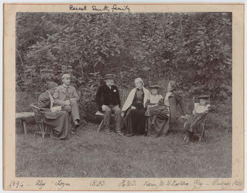 Pearsall smith family npg ax160701