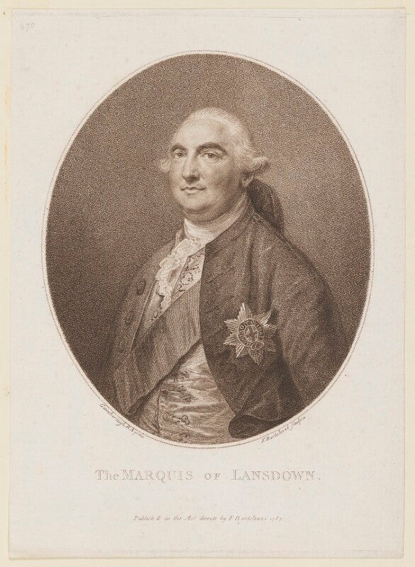William petty, 1st marquess of lansdowne (lord shelburne) npg d37170