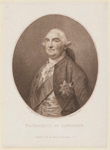 William Petty, 1st Marquess of Lansdowne (Lord Shelburne) NPG D37170