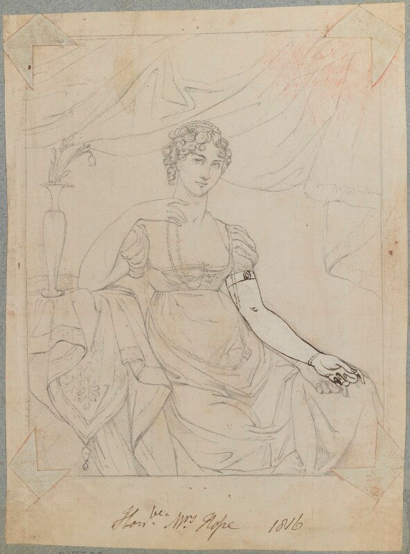 Louisa (née beresford, later hope), viscountess beresford npg d17720