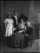 Lady Brinckman with her children NPG x158890