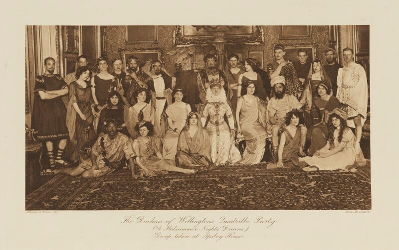 'the duchess of wellington's quadrille party (a midsummer night's dream)' npg ax135773