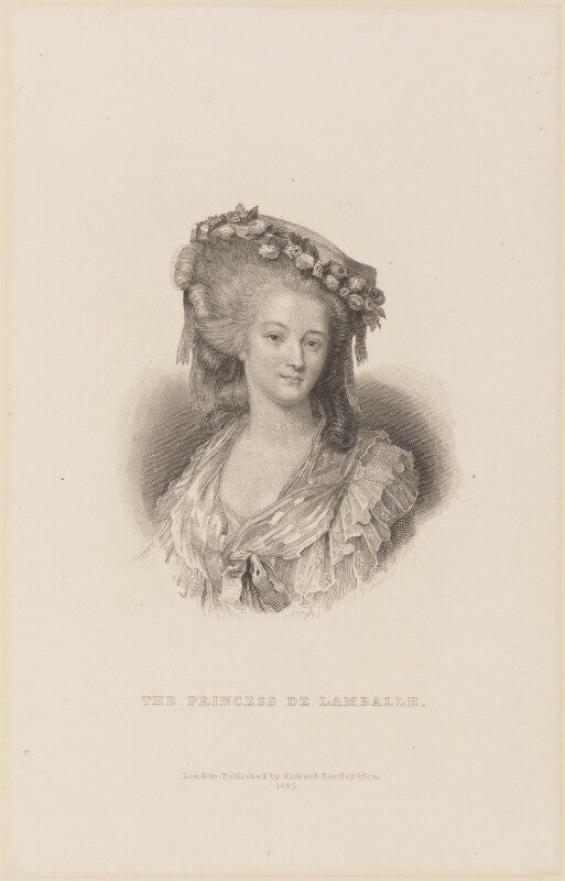 Marie thérèse de savoie carignan, princess de lamballe npg d15017