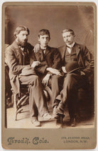 Augustus John, Ambrose McEvoy and Philip Wilson Steer NPG P1830