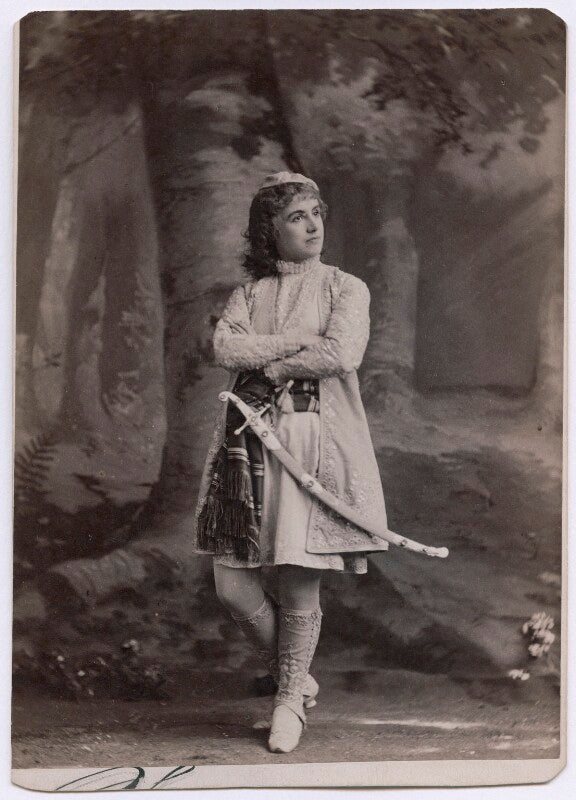 Adelaide neilson as viola in 'twelfth night' npg x197374