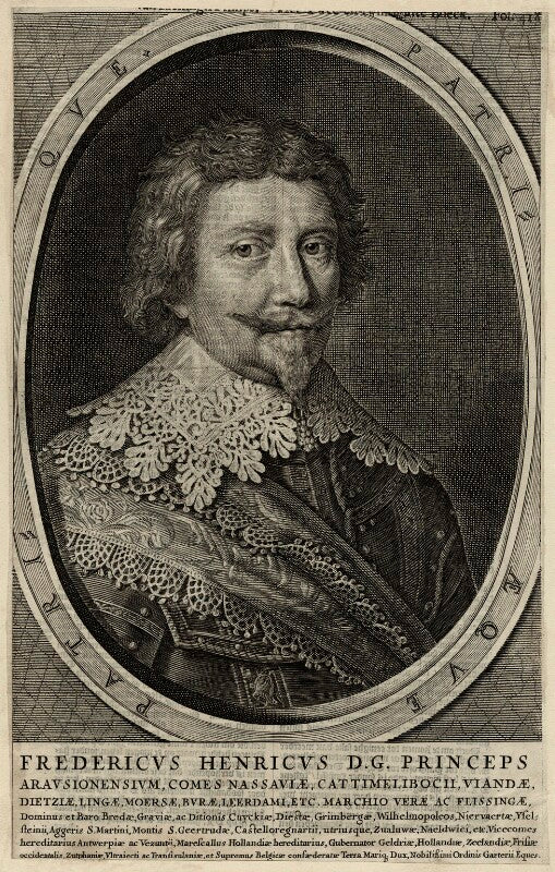 Frederick henry, prince of orange, count of nassau npg d28594