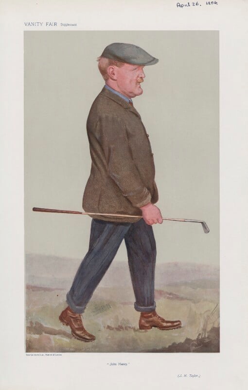John henry taylor ('men of the day. no. 1012. "john henry"') npg d45324