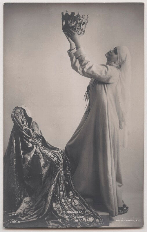 Maria carmi (princess norina matchabelli) as the madonna in 'the miracle' npg x193675