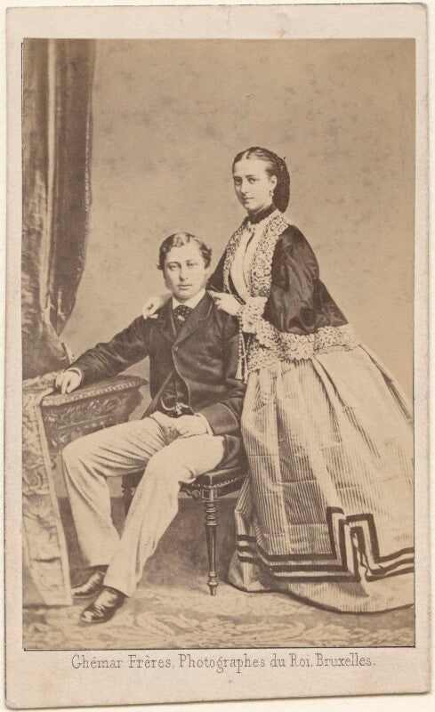 King edward vii; queen alexandra npg x14386