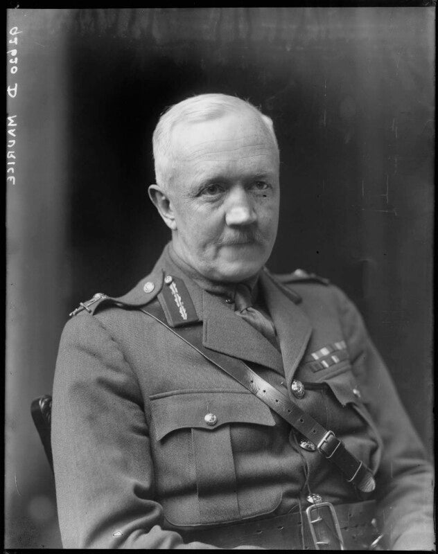 Sir frederick barton maurice npg x43777