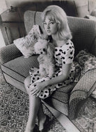 Mandy Rice-Davies with her poodle NPG x137326