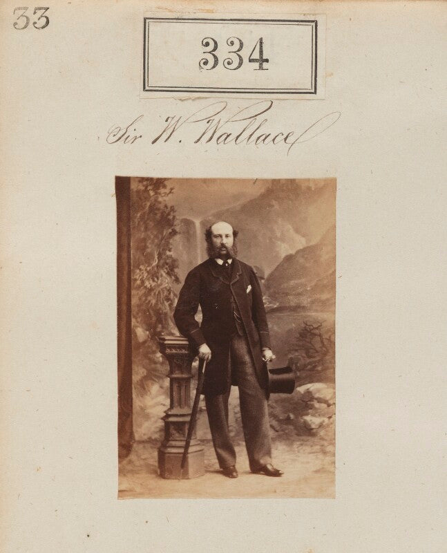 Sir william thomas francis agnew wallace, 8th bt npg ax50106